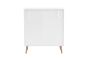Croxley 5 Drawer Rattan Chest White by Birlea | Style Our Home