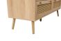 Croxley 7 Drawer Rattan Chest Oak by Birlea | Style Our Home