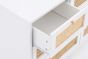 Croxley 7 Drawer Rattan Chest White by Birlea | Style Our Home