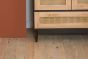 Croxley 2 Door 1 Drawer Rattan Wardrobe Black by Birlea | Style Our Home