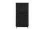 Croxley 2 Door 1 Drawer Rattan Wardrobe Black by Birlea | Style Our Home