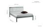 Denver 4' Small Double Bed