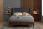 135cm Halfden Fabric Bed Grey by Birlea | Style Our Home