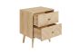 Herringford 2 Drawer Bedside Oak by Birlea | Style Our Home