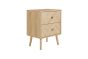 Herringford 2 Drawer Bedside Oak by Birlea | Style Our Home