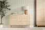 Herringford 6 Drawer Wide Chest Oak by Birlea | Style Our Home