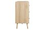 Herringford 6 Drawer Wide Chest Oak by Birlea | Style Our Home