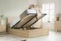 135cm Herringford Ottoman Bed Oak by Birlea | Style Our Home