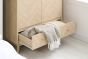 Herringford 2 Door 1 Drawer Wardrobe by Birlea | Style Our Home
