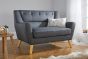 Lambeth Grey Medium 2 Seater Sofa