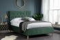 Loxley Green 4' Small Double Ottoman Bed