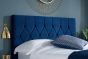 Loxley Blue 5' King Ottoman Bed