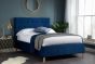 Loxley Blue 5' King Ottoman Bed