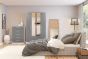 Lynx Grey 4 Drawer Chest