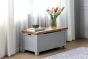 Parisian Grey Blanket Box