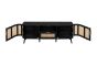 Noah 2 Door 1 Drawer Tv Unit Black by Birlea | Style Our Home