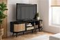 Noah 2 Door 1 Drawer Tv Unit Black by Birlea | Style Our Home