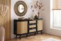 Noah 2 Door 3 Drawer Sideboard Black by Birlea | Style Our Home