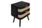 Noah 2 Drawer Bedside Black by Birlea | Style Our Home