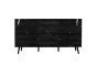 Noah 3 Door Sideboard Black by Birlea | Style Our Home