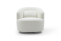 Grace Swivel Chair - Polar Bouclé by Tommy Franks | Style Our Home