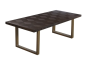 Luxor 230cm Brown Diamond Dining Table  By Richmond Interiors | Style Our Home