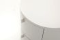 Sims Bedside Table - Matte Beige by Tommy Franks | Style Our Home