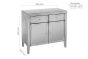 Valencia 2 Drawer 2 Door Sideboard