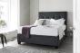 Walkworth Upholstered Ottoman King Bed - Grey