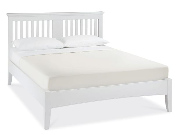 Hampstead White Double Bedstead - 135cm - Style Our Home