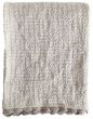 Tactile Poly Cotton Throw Natural by Malini | Style Our Home