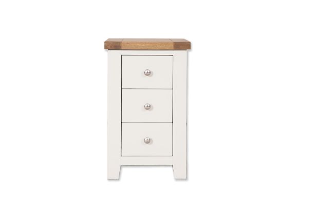 Snowhaven 3 Drawer Bedside Table by IFD | Style Our Home