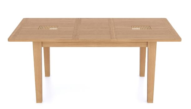 Halmstad Natural Oak Extending Dining Table by Hertiance Furniture | Style Our Home