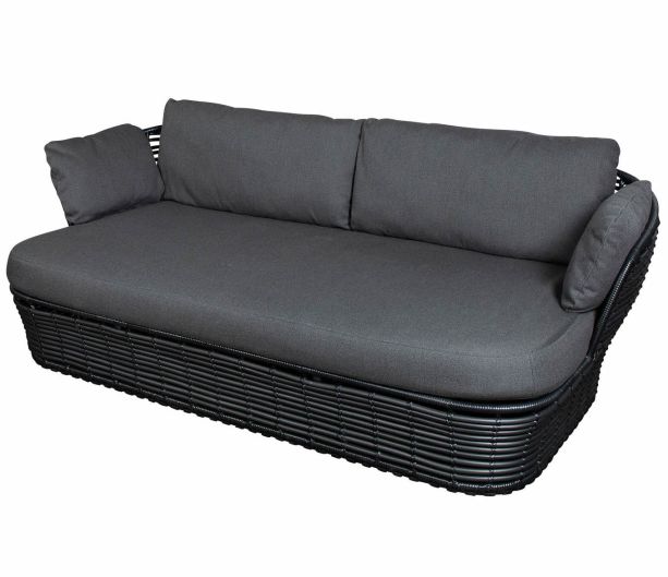 Basket Graphite 2-Seater Sofa by Cane-Line | Style Our Home
