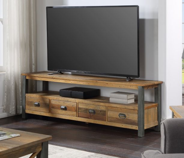 Urban Elegance - Reclaimed Extra Large Widescreen TV unit | Style Our Home