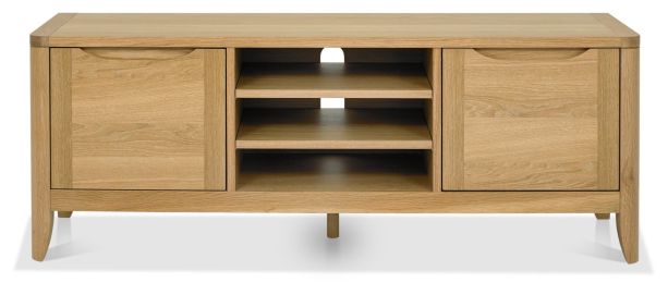 Chester Oak Entertainment Unit by Bentley Designs | Style Our Home
