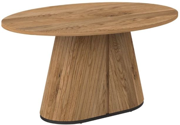 Vega Rustic Oak & Peppercorn 6 Seater Table by Bentley Designs | Style Our Home