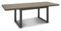Tivoli Weathered Oak 6-8 Seater Table & 6 Dali Grey Velvet Chairs by Bentley Designs | Style Our Home