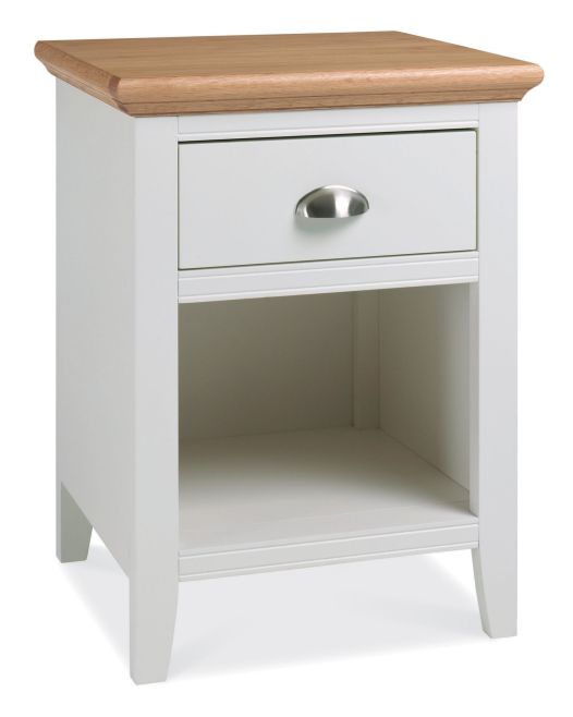 Hampstead Two Tone 1 Drawer Nightstand - Style Our Home