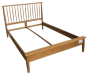 Malmo Oak 4’6 Low Foot Bed by Classic Furniture | Style Our Home