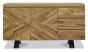 Ellipse Rustic Oak Wide Sideboard by Bentley Designs | Style Our Home