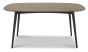 Vintage Weathered Oak 6 Seater Table & 6 Seurat Grey Velvet Chairs by Bentley Designs | Style Our Home