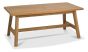 Camden Rustic Oak 4-6 Seater Table & 4 Arm Chairs in Dark Grey Fabric by Bentley Designs | Style Our Home