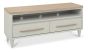 Larsen Scandi Oak & Soft Grey Entertainment Unitby Bentle by Designs | Style Our Home