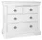 Chantilly White 2+2 Drawer Chest - Style Our Home