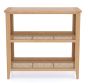 Halmstad Natural Oak Open Bookcase by Hertiance Furniture | Style Our Home