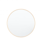 Bennet Gold Round Mirror