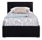 Berlin Black Single Ottoman Bed