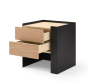 Tunica Bedside Table - Ash Oak - Pair by Tommy Franks | Style Our Home