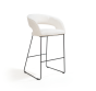 Valentine Bar Stool - Ivory by Tommy Franks | Style Our Home